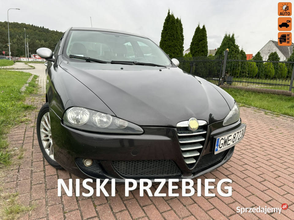 Alfa Romeo 147 liftingu skóry mocny silnik 150 5 Samochody osobowe Wejherowo