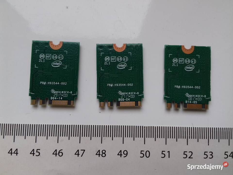 Karta WiFi5 BT42 M2 intel Dual Band WirelessAC sprzedam
