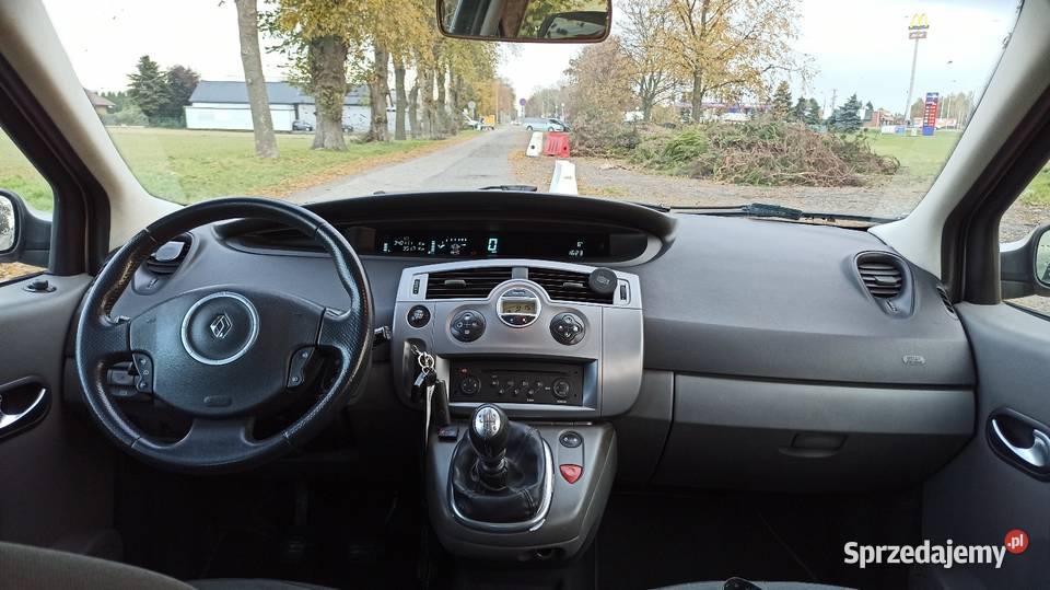 Renault Scenic II 16 Benzyna LPG 2007 klimatyzacja