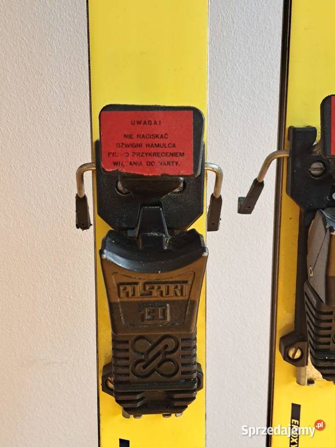 Narty Polsport Tricore Combi z PRL pokrowiec Pruszków sprzedam