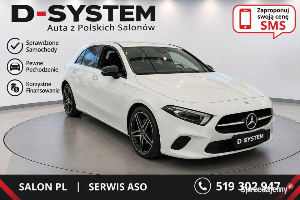 Mercedes A 200 22 Automat Salon Polska regulowane zawieszenie Białystok