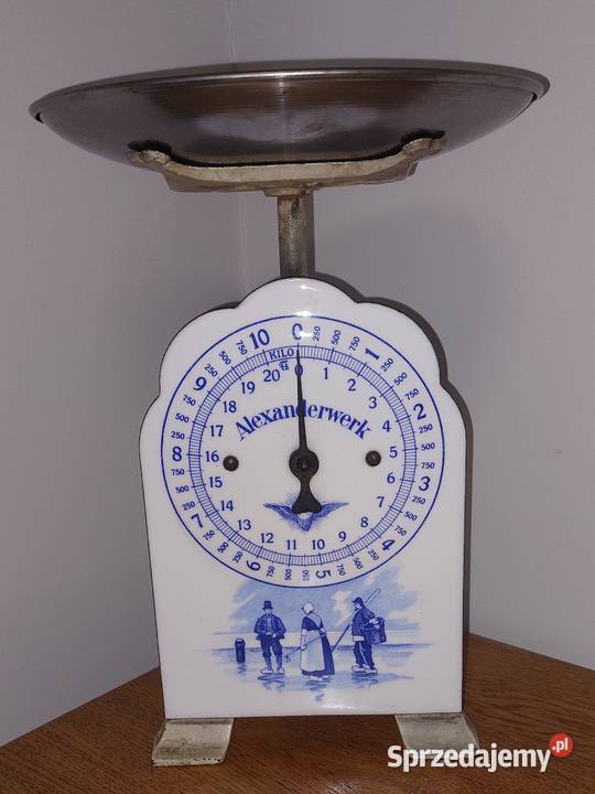 Waga kuchenna emalia