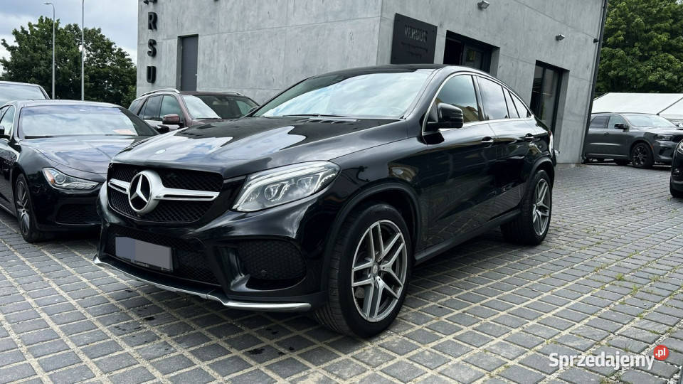 Mercedes GLE 350 Salon FV23 Pneumat HUD Wentyle immobilizer Gdynia