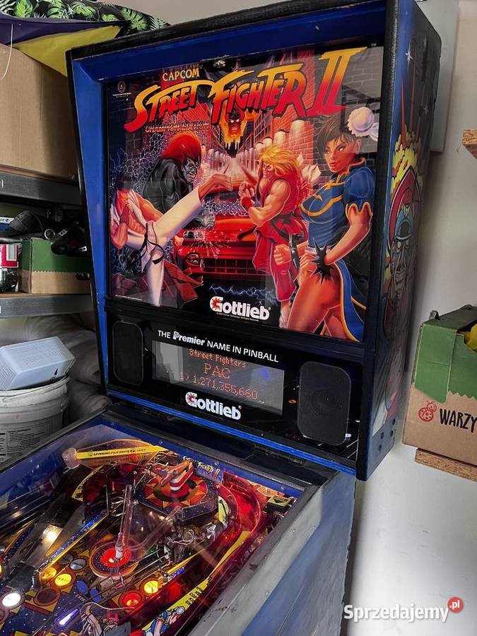 Flipper Fliper Street Fighter 2 Gottlieb w pełni Grodzisk Mazowiecki sprzedam
