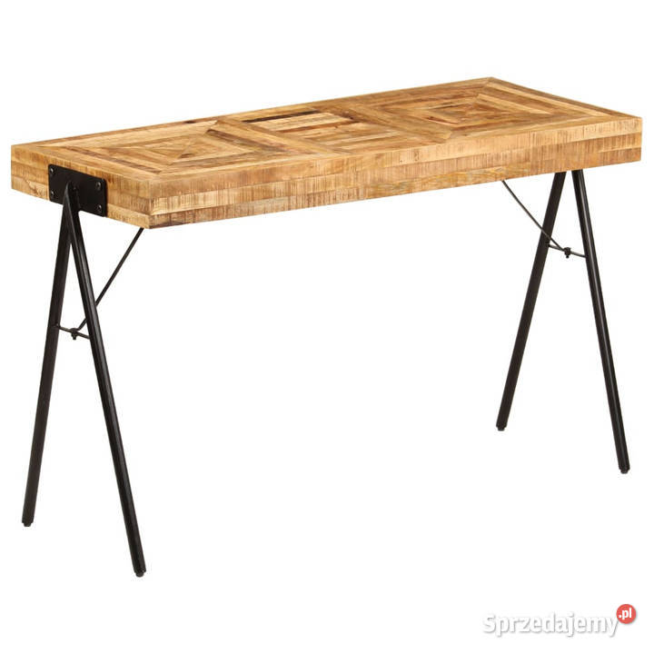 Biurko z litego drewna mango 118 x 50 x 75