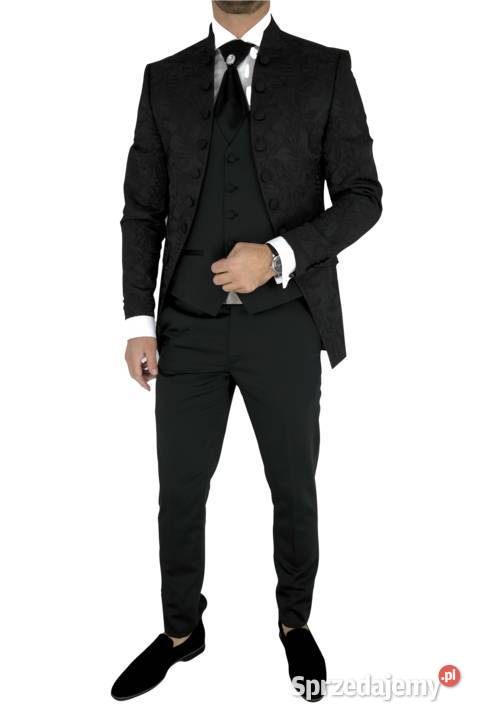 Giovanni Pera włoski garnitur na stójce różne Ostrów Wielkopolski sprzedam