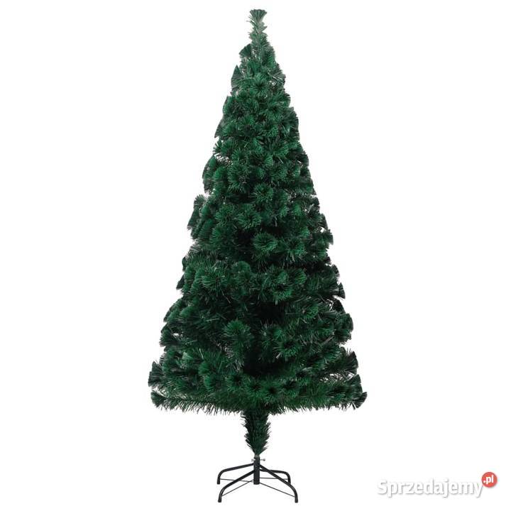 vidaXL Sztuczna choinka ze stojakiem zielona 210 Boże Narodzenie Warszawa sprzedam