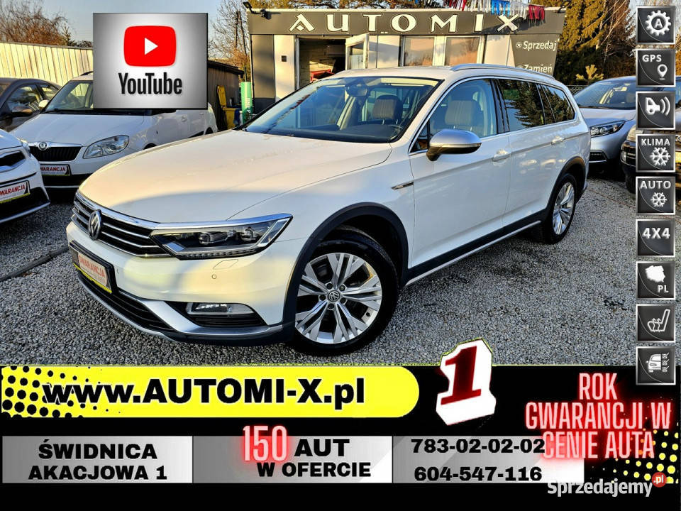 Volkswagen Passat Alltrack 20 D DSG ZADBANY immobilizer