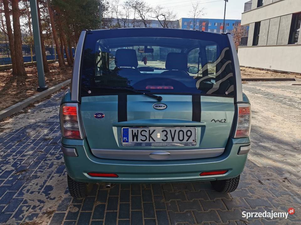 Microcar MC2 2007r bez prawka na AM 14 roku L6e aluminiowe felgi mazowieckie Sochaczew