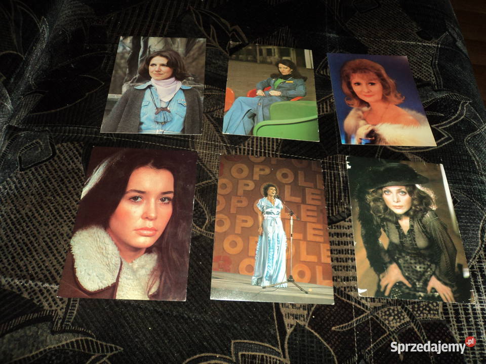 6 pocztówek widokówek celebrytów polskich 8 Nowy Sącz