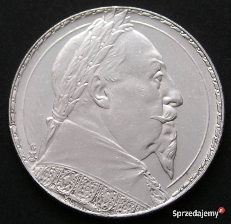 Szwecja 2 korony 1932 Gustaw Adolf srebro stan 2 łódzkie Łódź