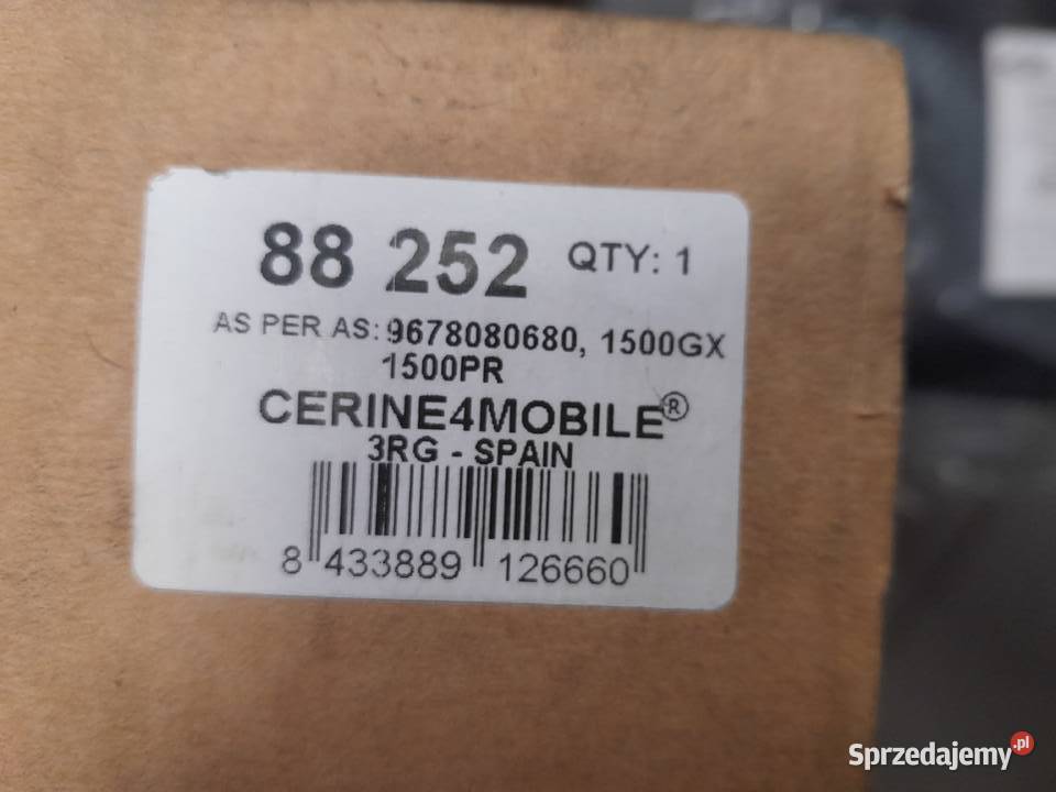 88252 Płyn do filtrów cząstek stałych pojemność Filtry cząstek stałych DPF/FAP