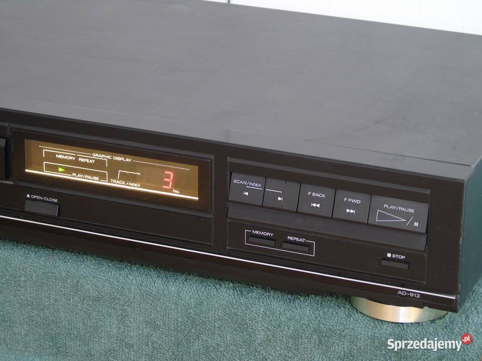 Świetne CD Fisher AD913 Japan sprawny i ładny