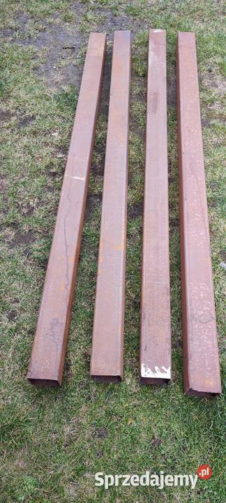 profil zamknięty 100x100x4x2000mm plus zawiasy Bełk