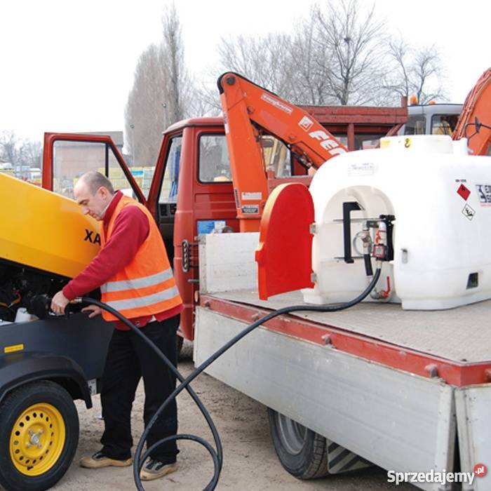 Zbiornik do transportu oleju napędowego 960L Kraków