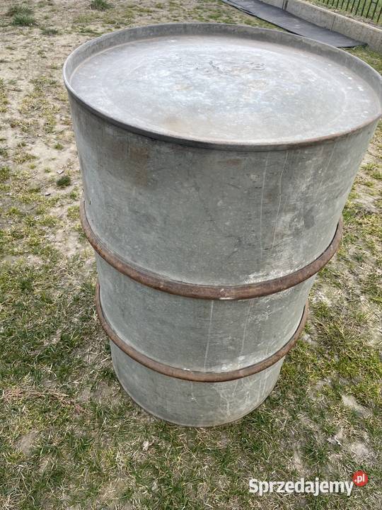 Beczka ocynk 200L 2 Słupca