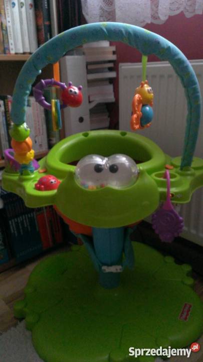 skoczek Fisher Żabka zielony sprzedam