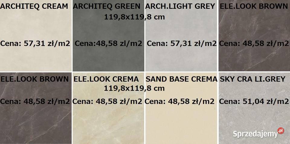 gres 11981198 matowy satynowy paradyż Płytki uniwersalne Gorzów Wielkopolski