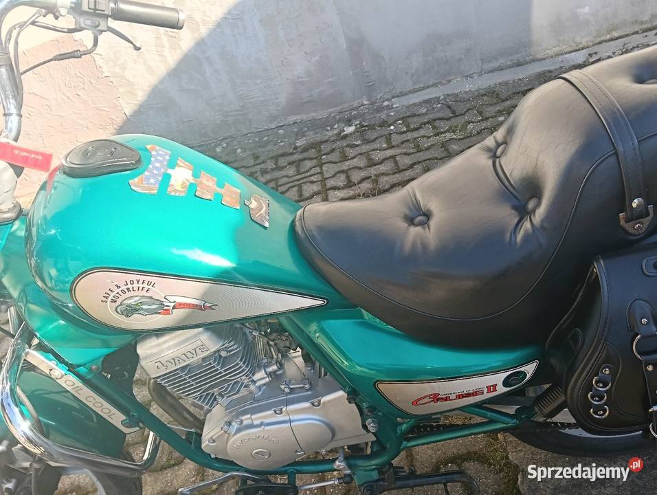 Hyosung Cruise II GA 125 kufry śląskie Zawiercie sprzedam