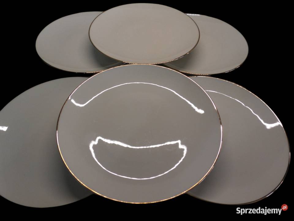 Porcelanowe talerze płytkie 6 WINTERLING wielkopolskie Raszków sprzedam