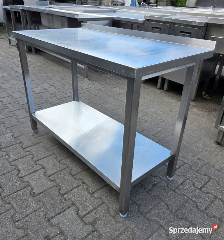Stół Gastronomiczny z Półką 1206085 M1059 N Nowe Skalmierzyce sprzedam