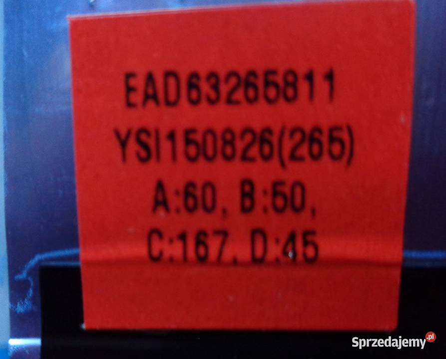 LG 43LF632V taśma EAD63265811 płyta główna TCON Szczecin