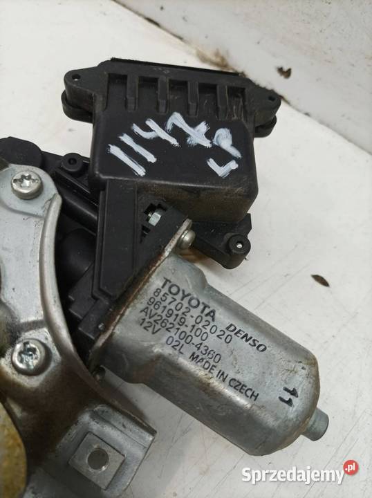 MECHANIZM SZYBY LEWY PRZÓD 8570202020 Toyota Mechanizmy opuszczania szyb