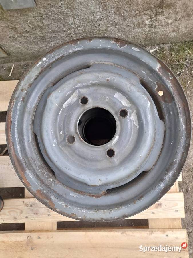 Obręczefelgi stalowe Skoda 100S110 komplet Tulce