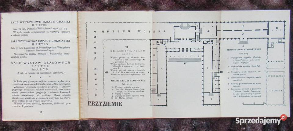 Przewodnik Muzeum Narodowym w Warszawie z 1938 Bychawka Trzecia