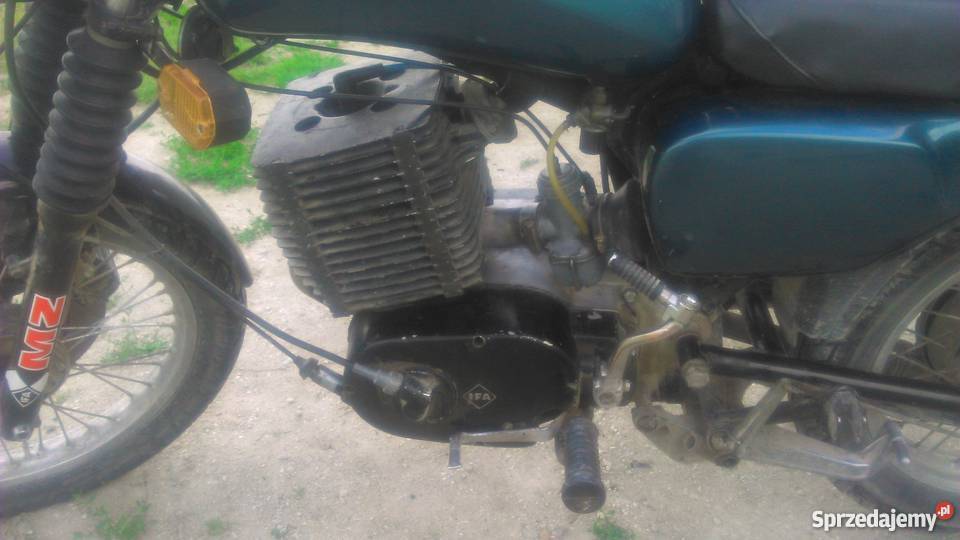 mz etz 251 świętokrzyskie Stara Olszówka