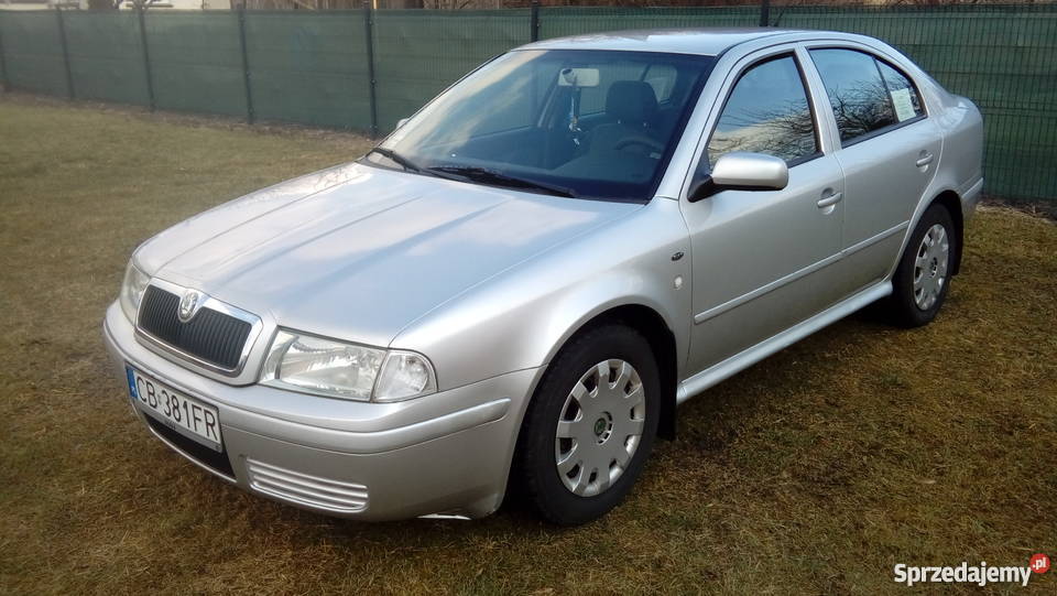 Skoda Octavia 16benzyna 2002r Salon Polska poduszka powietrzna Solec Kujawski