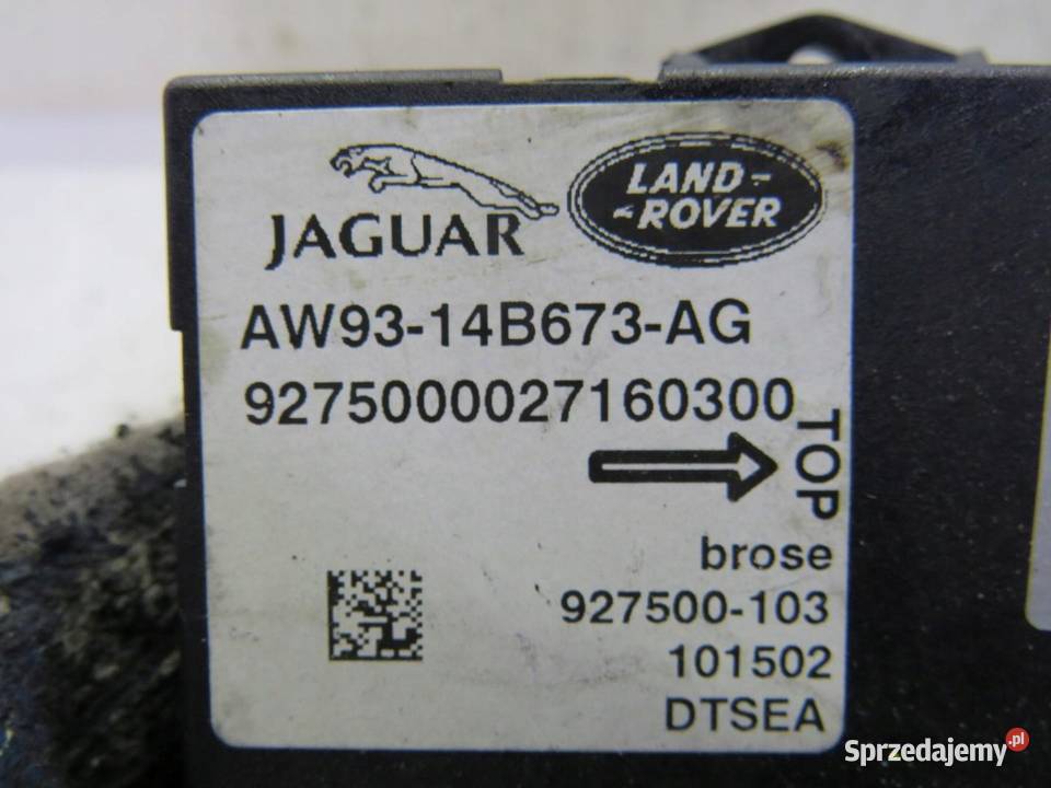 MODUŁ KLAPY TYŁ JAGUAR XJ X351 AW9314B673AG Układ elektryczny, zapłon
