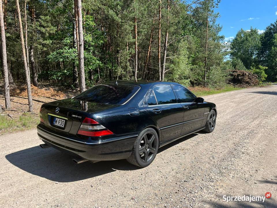 Mercedes Benz klasa s w220 s500 long amg v8 Skórzec
