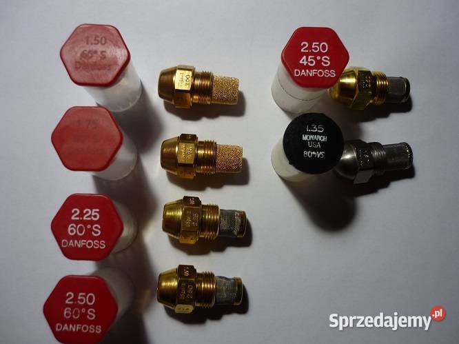 Dysze do palnika olejowego Danfoss i Monarch Terespol