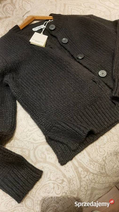 Sweter Czarny Rozpinany Damski Marc OPolo XS Nowa Sól