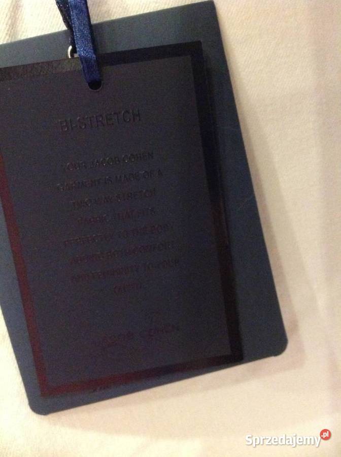 Spodnie Jeans Rurki Białe Damskie JACOB COHN SM Rozmiar 38(M) Nowa Sól sprzedam