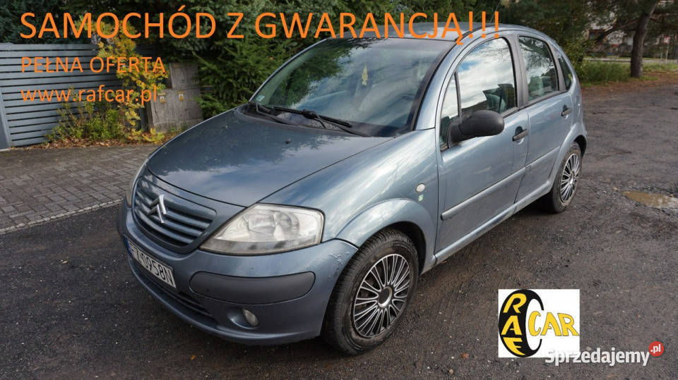 Citroen C3 zarejestrowany ubezpieczony Gwarancja lubuskie Zielona Góra sprzedam
