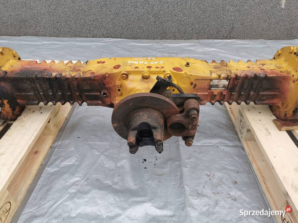 Most napędowy CAT 906H Carraro wielkopolskie Wilkowo