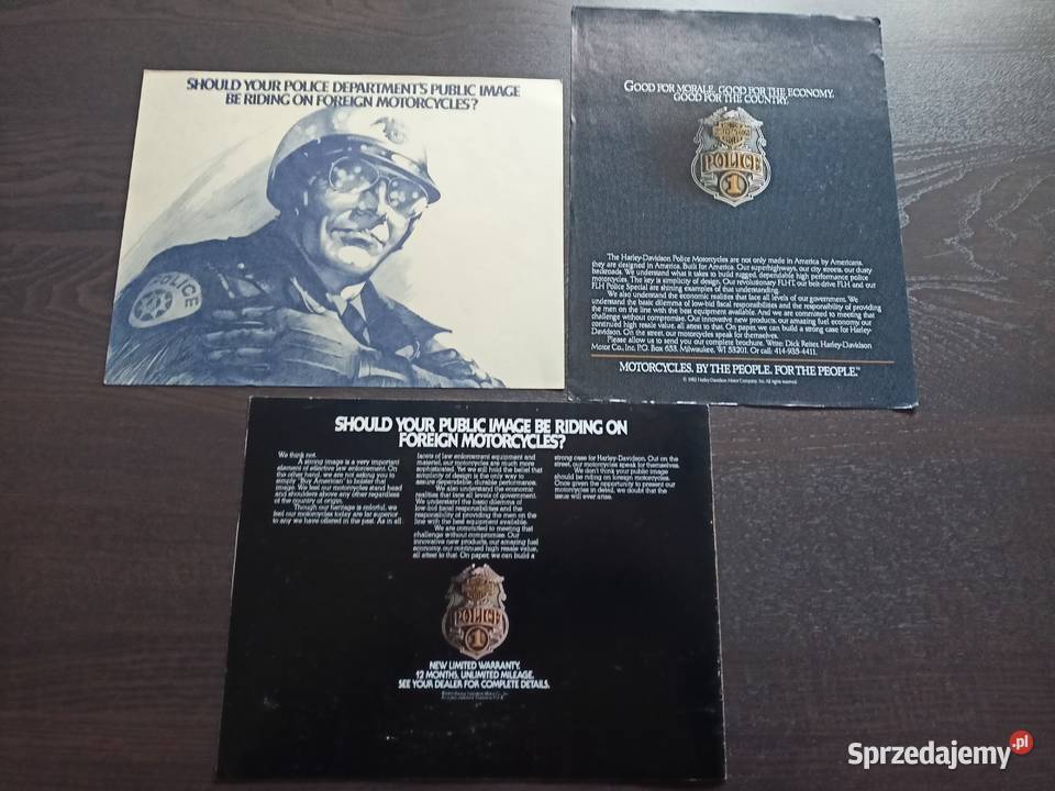 Harley Police USA Bydgoszcz sprzedam