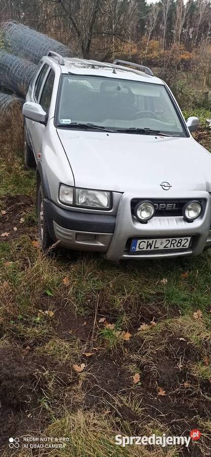 Opel frontera uszkodzony silnik 116KM Włocławek