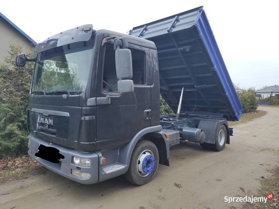 Man TGL 12 250 wywrotka trójstronna Meiller sprzedam