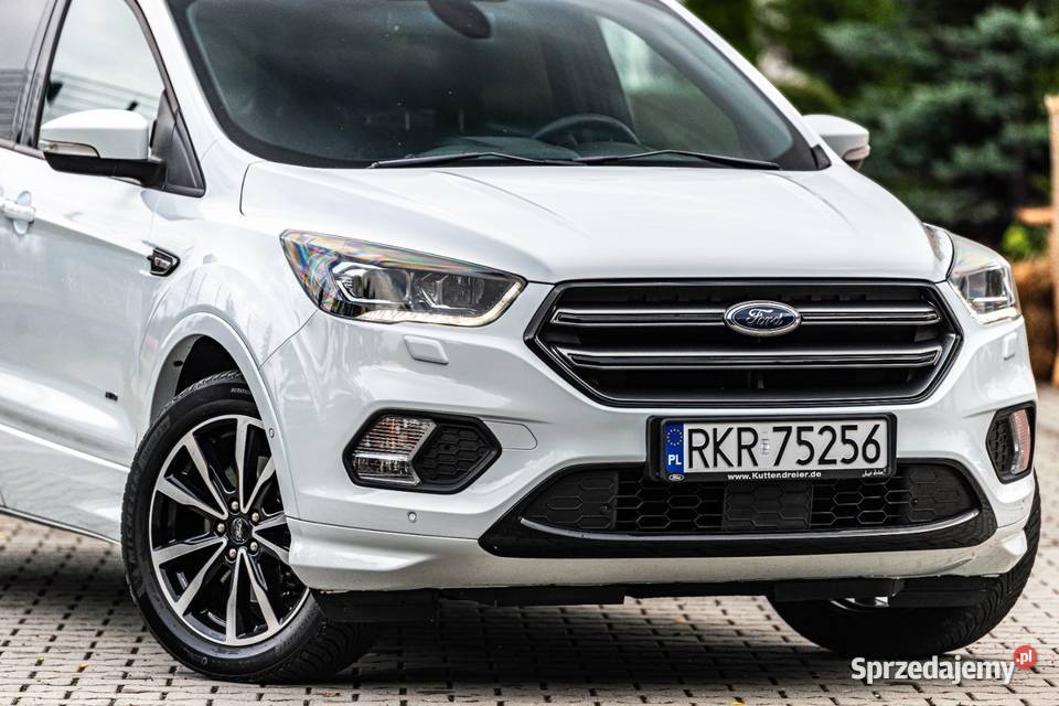 ford kuga benzyna 2018r st line 4x4 automat klimatyzacja Zalesie sprzedam