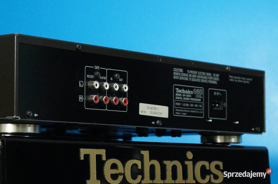 Technics SH−EX PROCESOR KOREKTOR GRAFICZNY TECHNICS SH-GE90 GWARANCJA SUPER