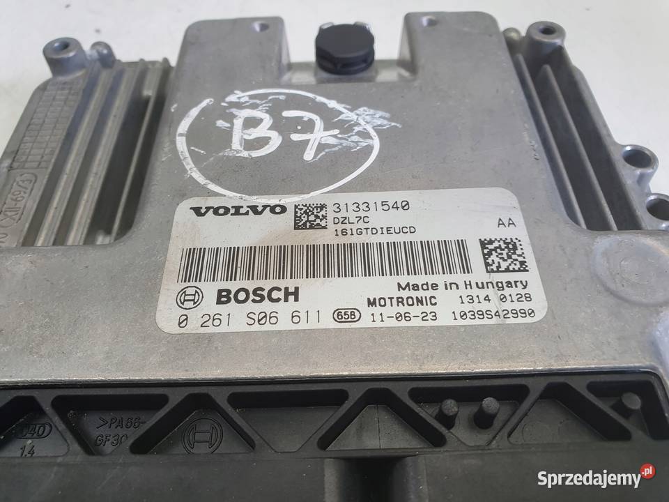 Volvo S60 II V60 16 T3 STEROWNIK SILNIKA lubelskie Chełm