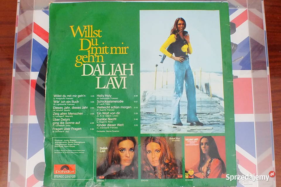 Willst Du mit mir gehn Daliah Lavi LP Lubin