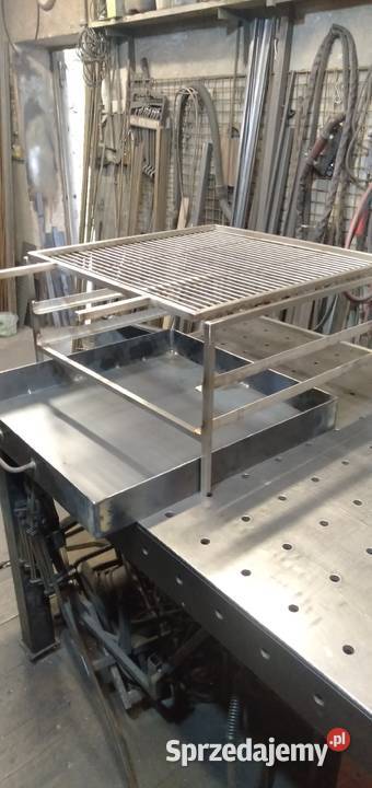 Wkład do kominka Grill kominkowy nierdzewny Warszawa