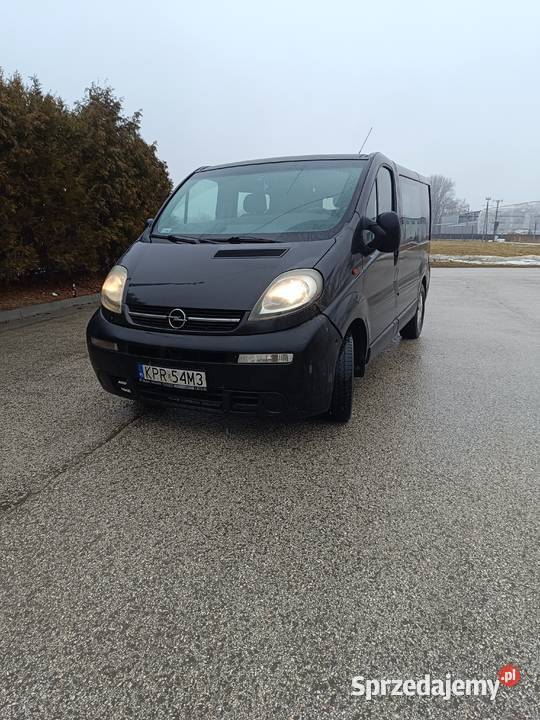 Opel Vivaro 19 cdti cdi 6 osobowy brygadówka
