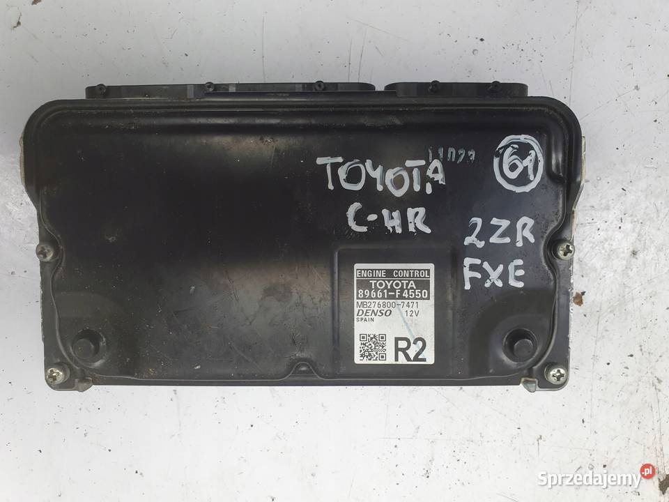 Toyota CHR 18 Hybrid STEROWNIK SILNIKA komputer Komputery
