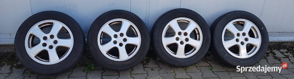 Felgi aluminiowe z oponami Toyota 5x100 6Jx15 Samochodowe Poznań