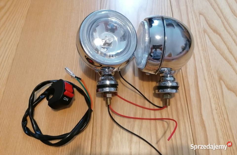 Lampy Metal boczne Lightbary Chopper Cruiser kpl Oświetlenie śląskie